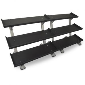 109" 3-Tier Dumbbell Rack System