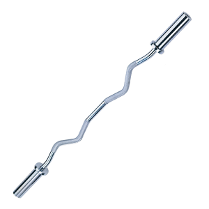 Olympic 47" Curl Bar- Chrome