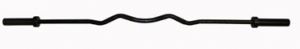 VTX Super 74" XL Olympic Black 6’ EZ Curl Bar GOZ-74B  