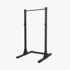 XF 80 HALF RACK WITH PULL-UP, J-CUPS - BLACK